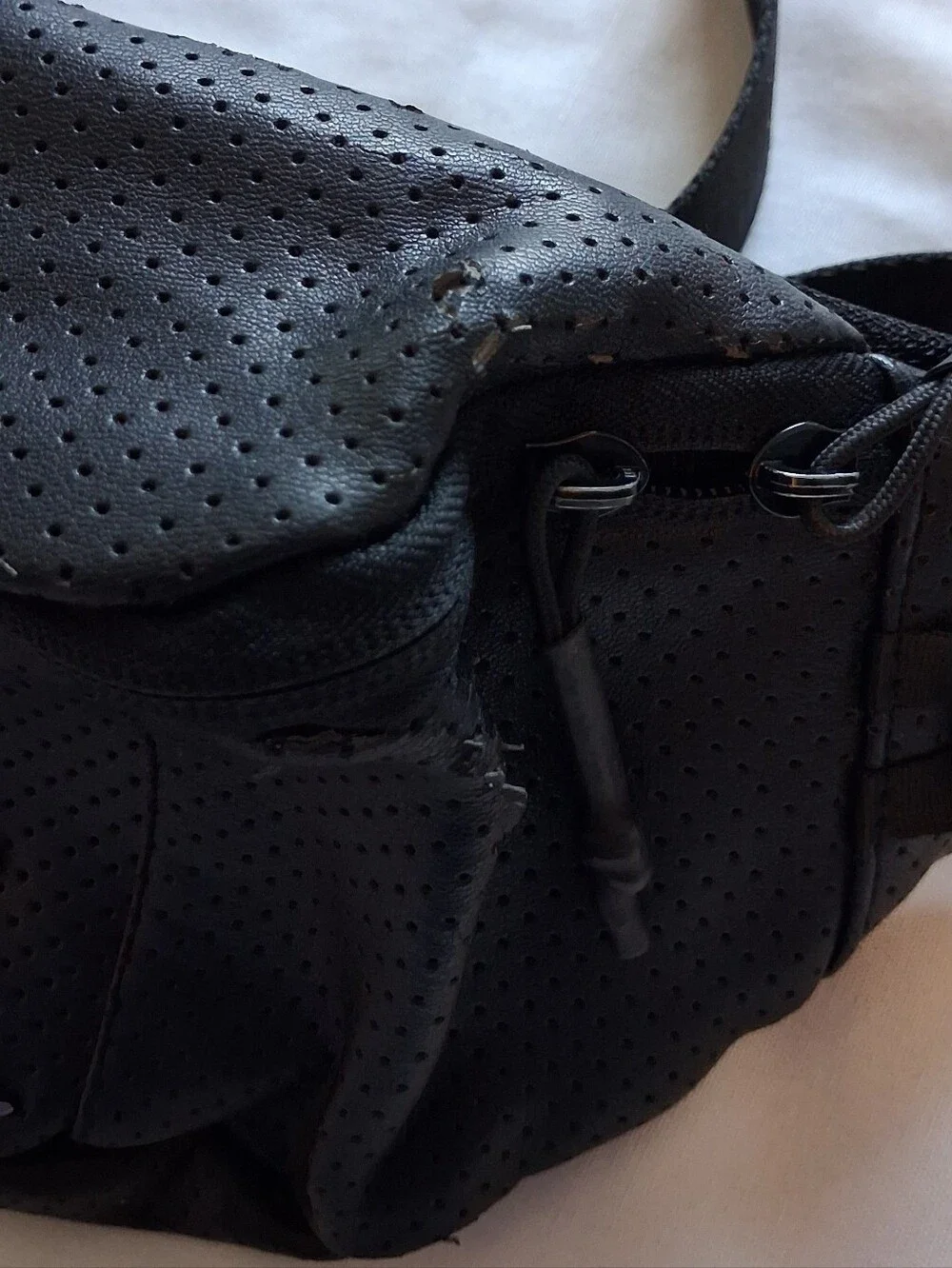 Jordan Black Waist Pack with Jumpman Logo